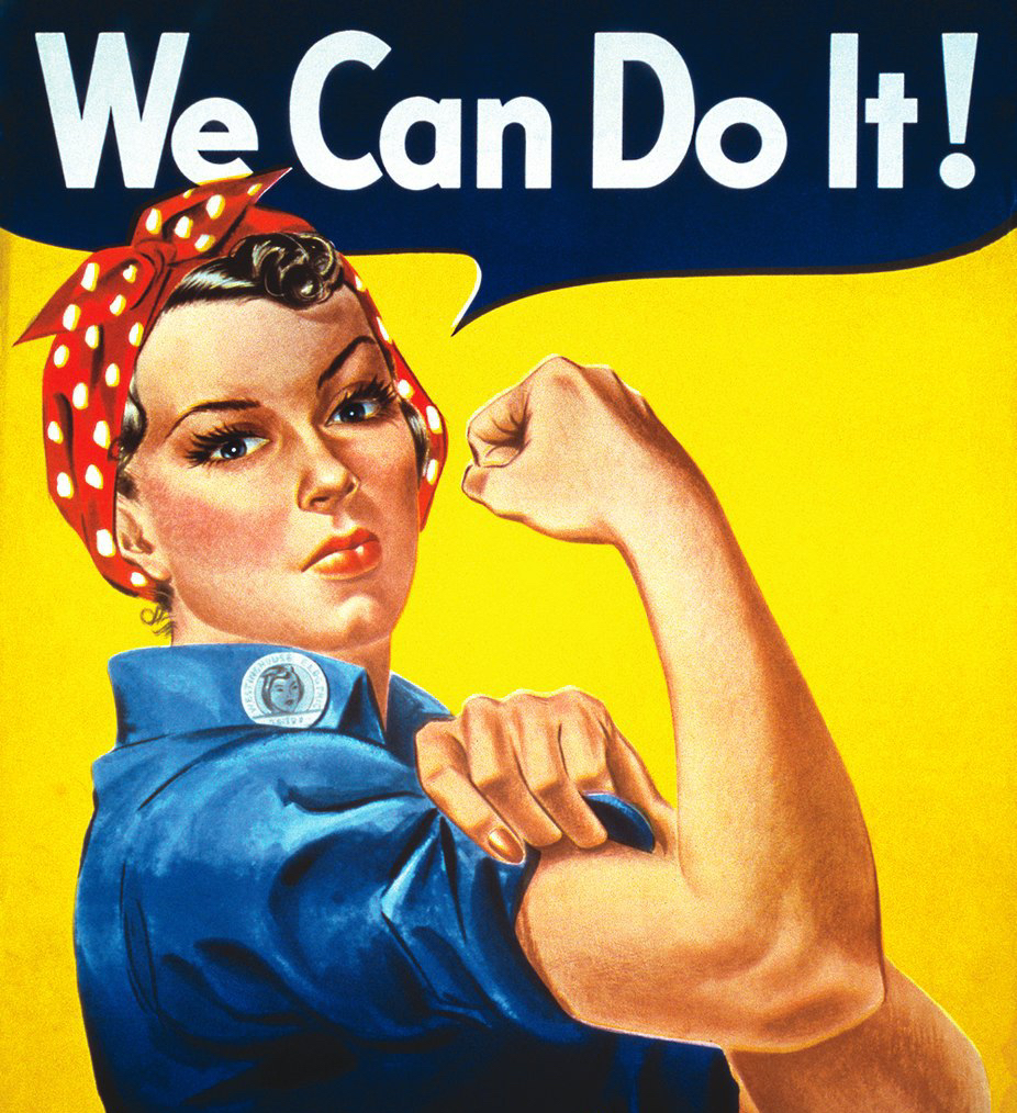 Rosie the Riveter - We Can Do It! poster